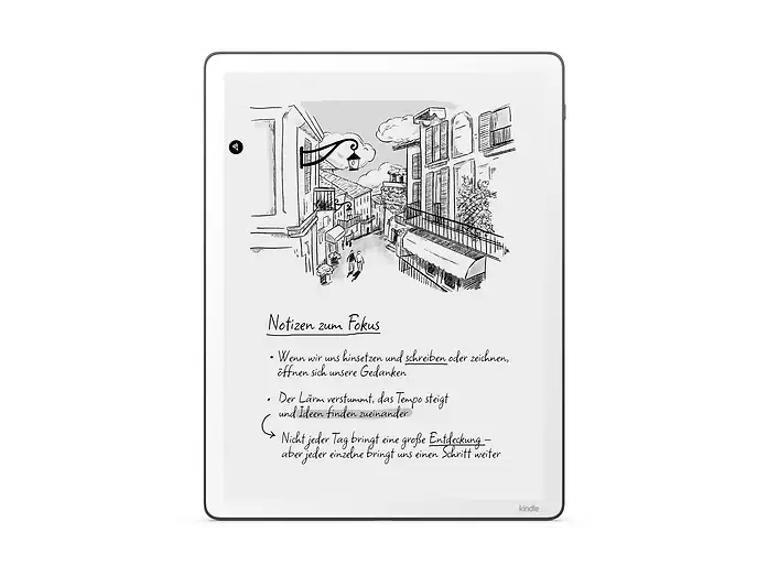 Amazon Kindle Scribe 2026 32GB Graphite - front display view