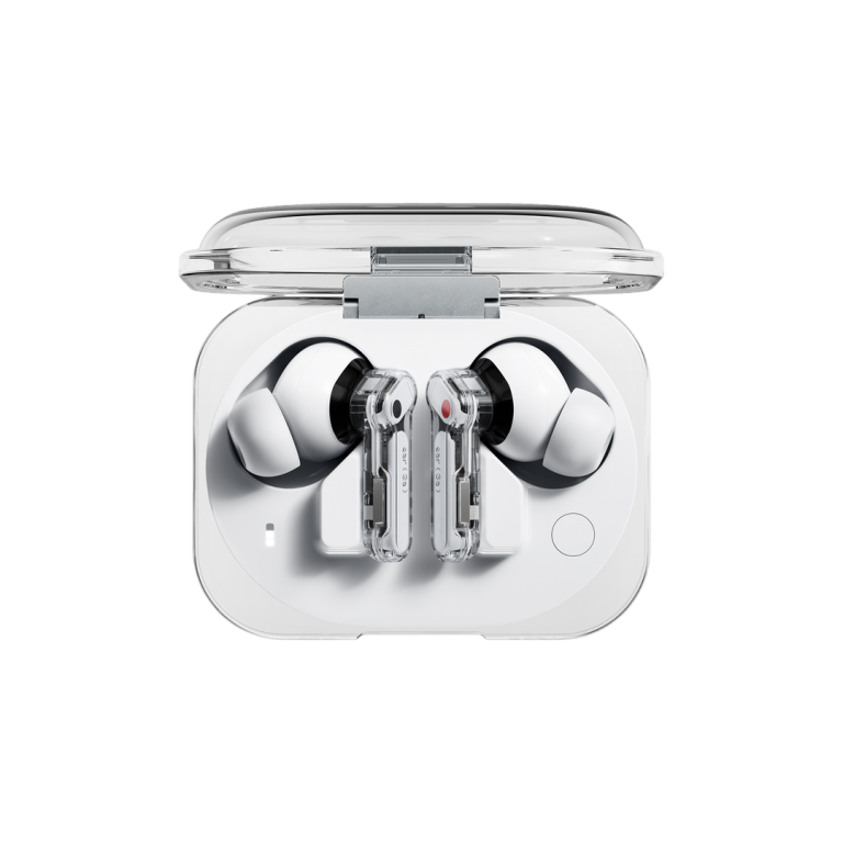 Nothing Ear (3a) (White, EU), open charging case packshot