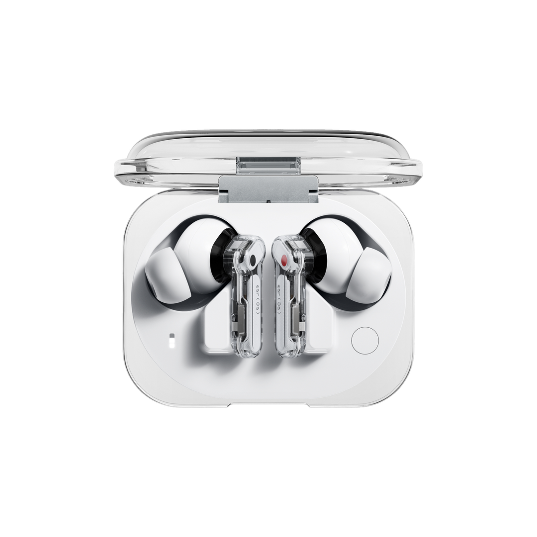 Nothing Ear (3a) (White, EU), open charging case packshot