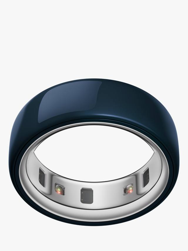 Oura Ring 4 Ceramic Midnight size 4 front product view