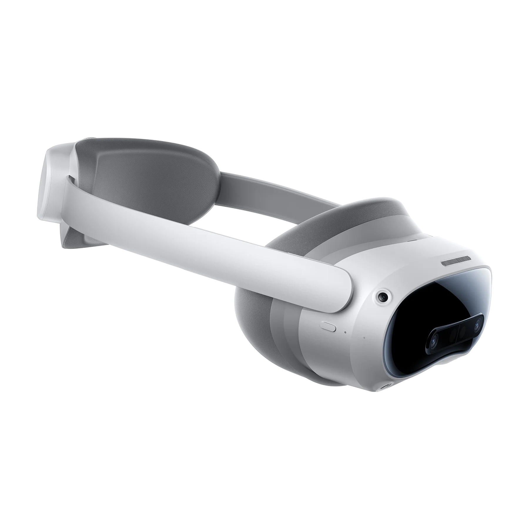PICO 4 Ultra 256GB Mixed Reality Headset (White) — Headset three-quarter view