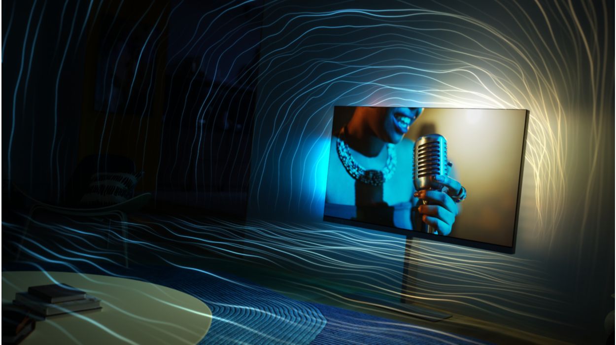 Philips OLED+ 65OLED959/12 Bowers and Wilkins sound demonstration