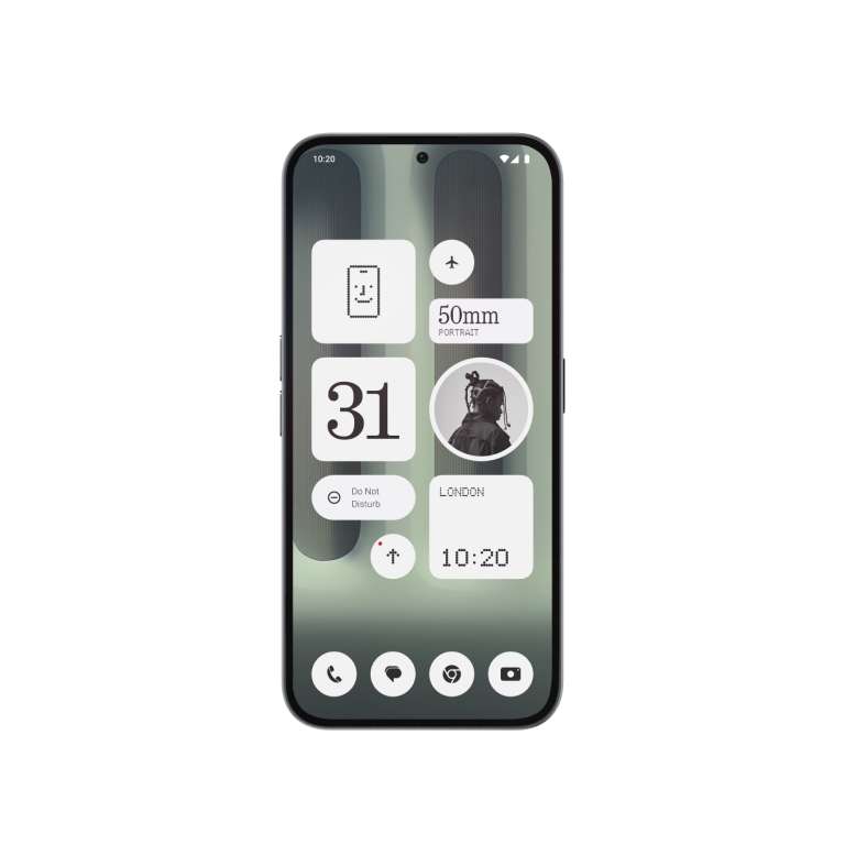 Nothing Phone (2a) Plus Grey — front view