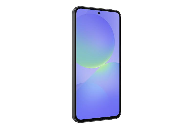Samsung Galaxy A36 5G Awesome Black EU, front left three-quarter view