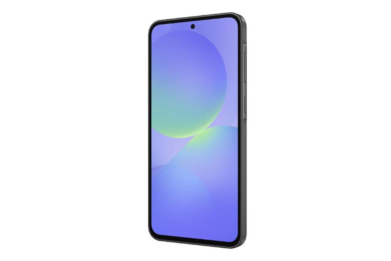 Samsung Galaxy A36 5G Awesome Black EU, front right three-quarter view