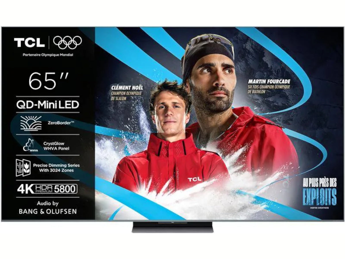 TCL 65C9K 65-inch QD-Mini LED TV front view