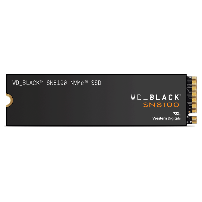 WD_BLACK SN8100 1TB NVMe SSD WDS100T1X0M front product view