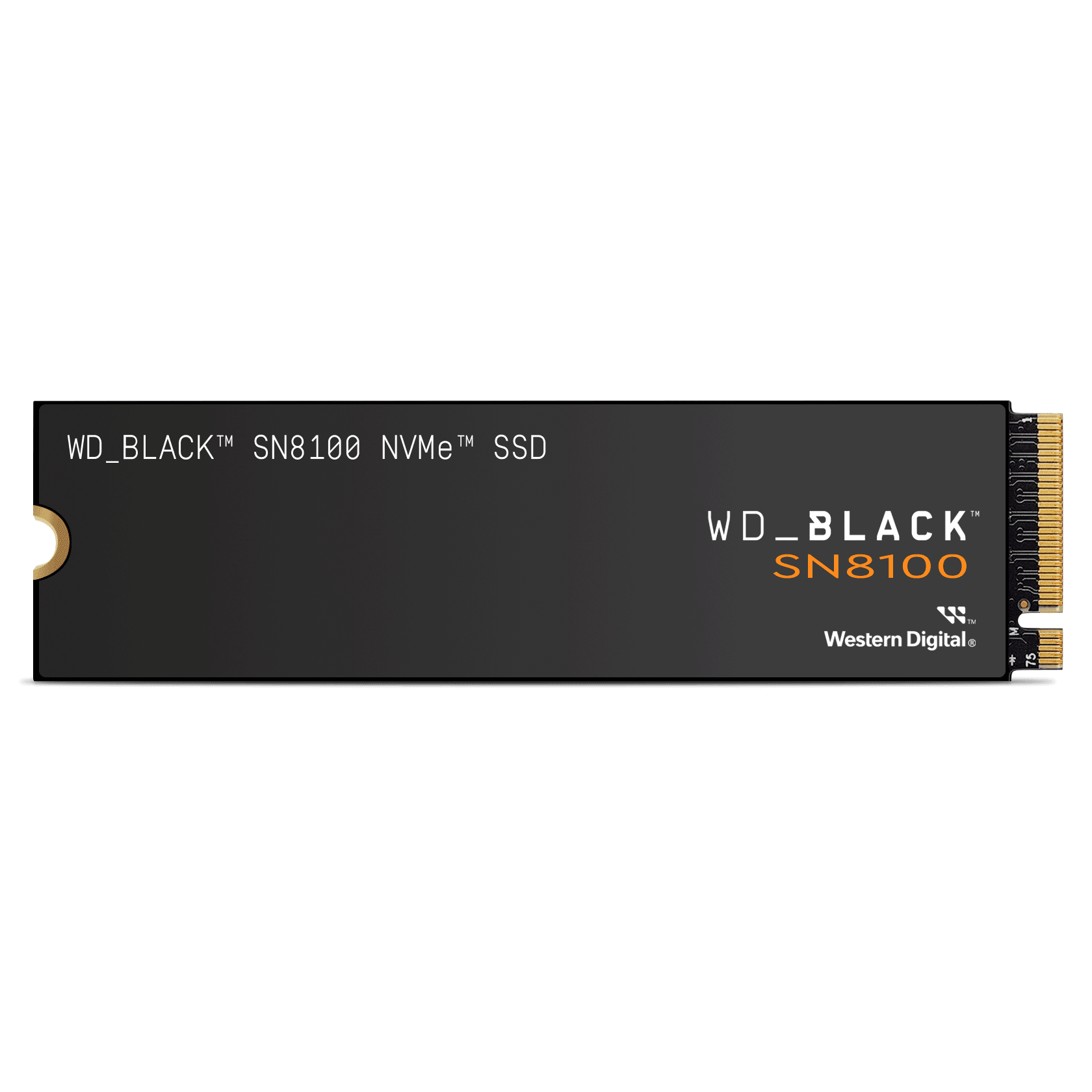 WD_BLACK SN8100 1TB NVMe SSD WDS100T1X0M front product view