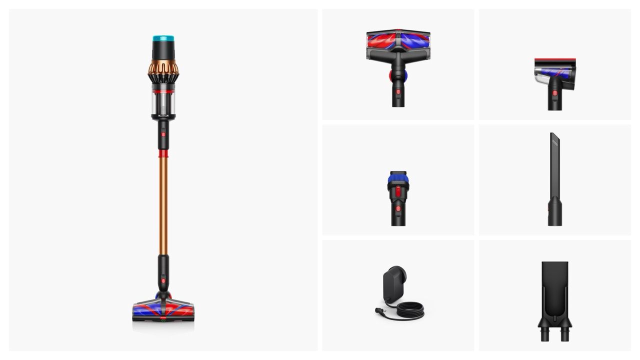 Dyson V16 Piston Animal (Black/Copper) — vacuum and accessories