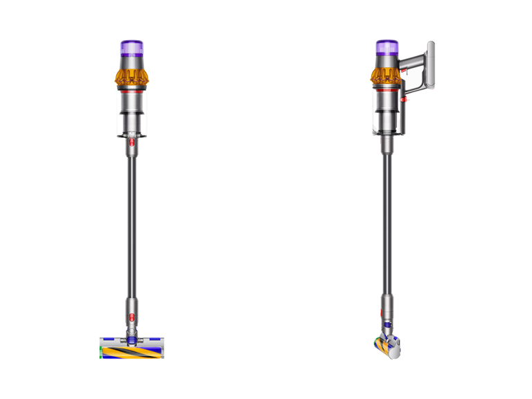 Dyson V15 Detect Absolute (Nickel) — complete vacuum