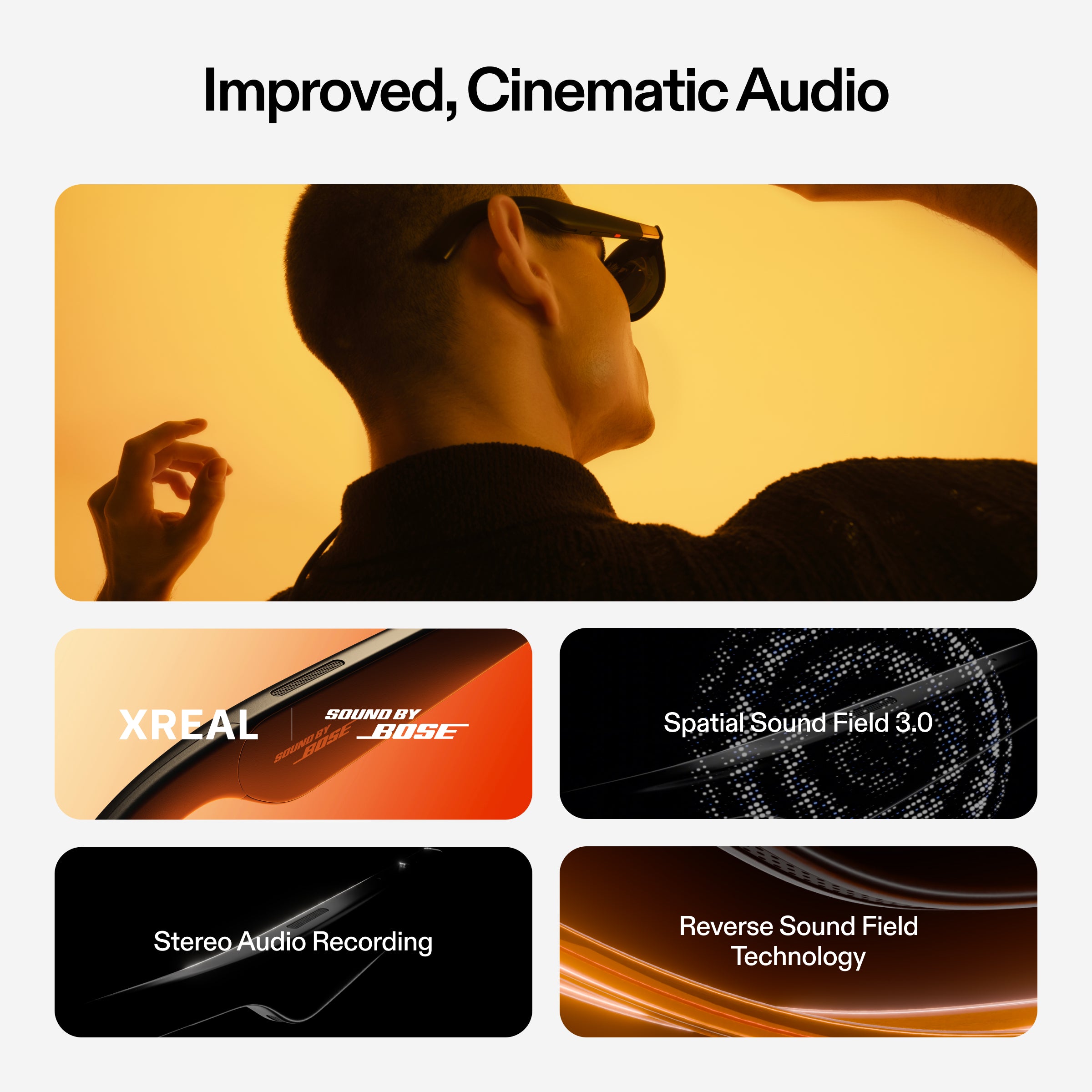 XREAL One AR Glasses — audio illustration