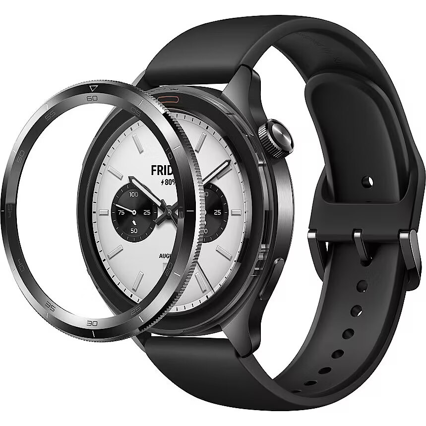 Xiaomi Watch S4 Black, removable bezel detail