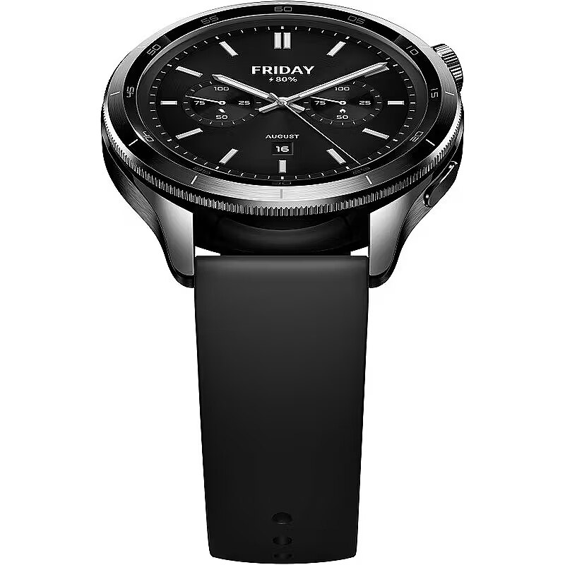 Xiaomi Watch S4 Black, low front profile