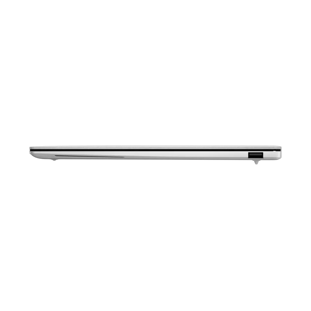 ASUS Zenbook S14 UX5406AA Scandinavian White, right-side ports