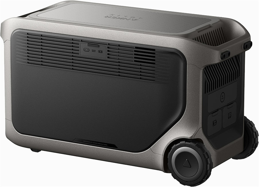 Anker SOLIX F3000 portable power station side view
