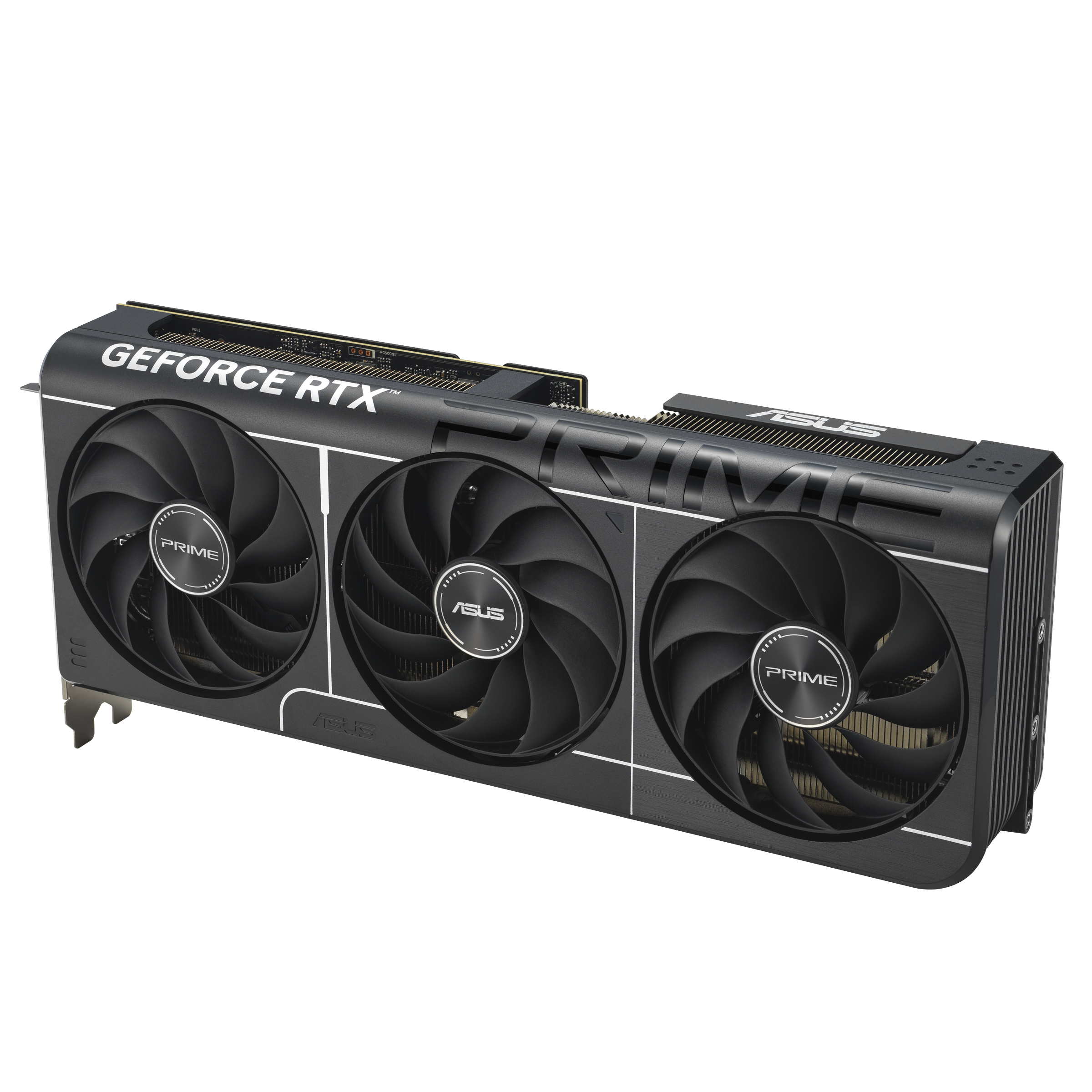 ASUS Prime GeForce RTX 5070 OC 12GB Black, angled front view