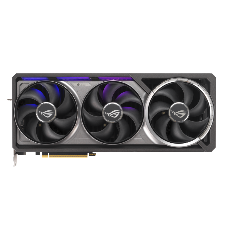 ASUS ROG Astral RTX 5090 OC 32GB Black / Grey, front triple-fan view