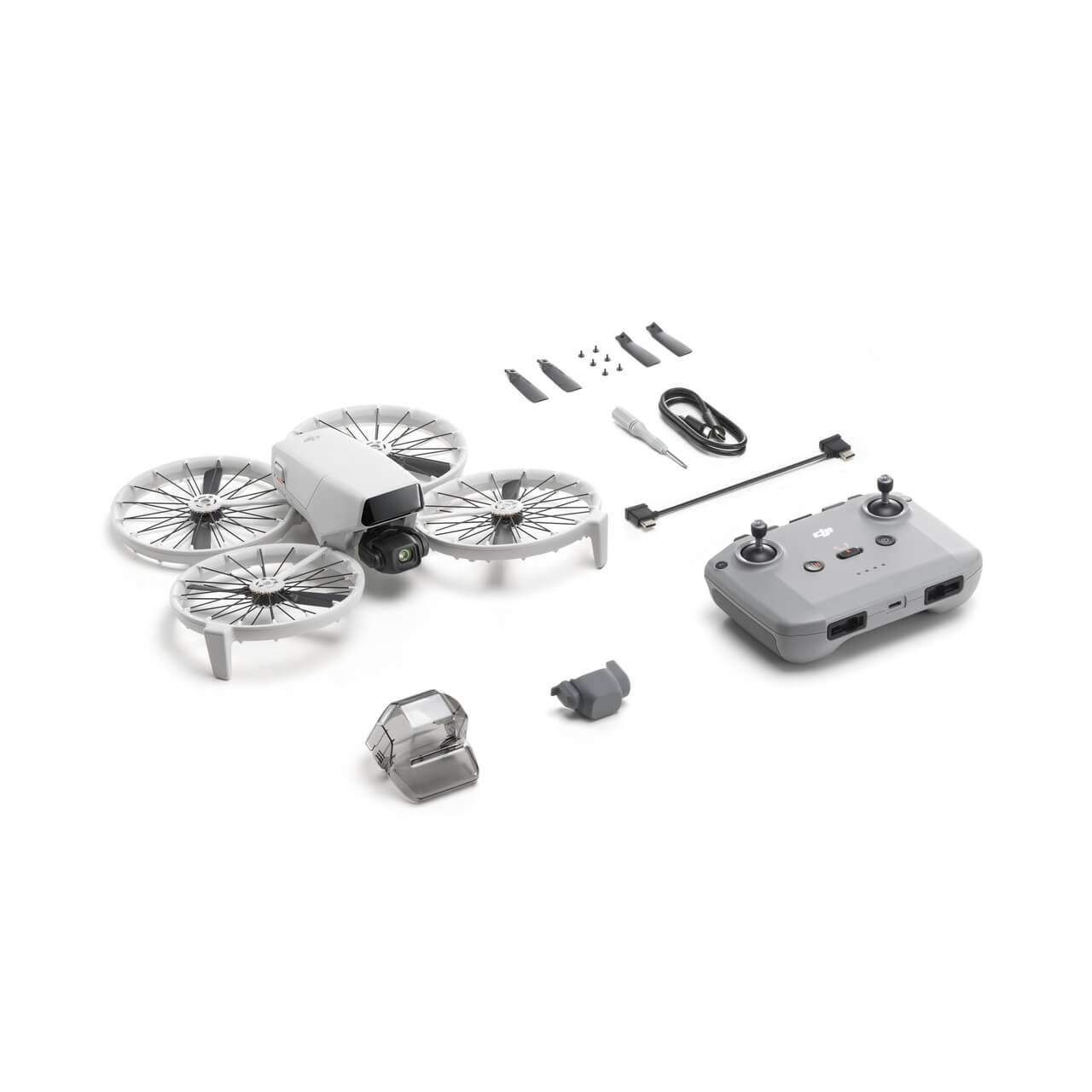 DJI Flip (DJI RC-N3) — Standard kit with RC-N3 and accessories