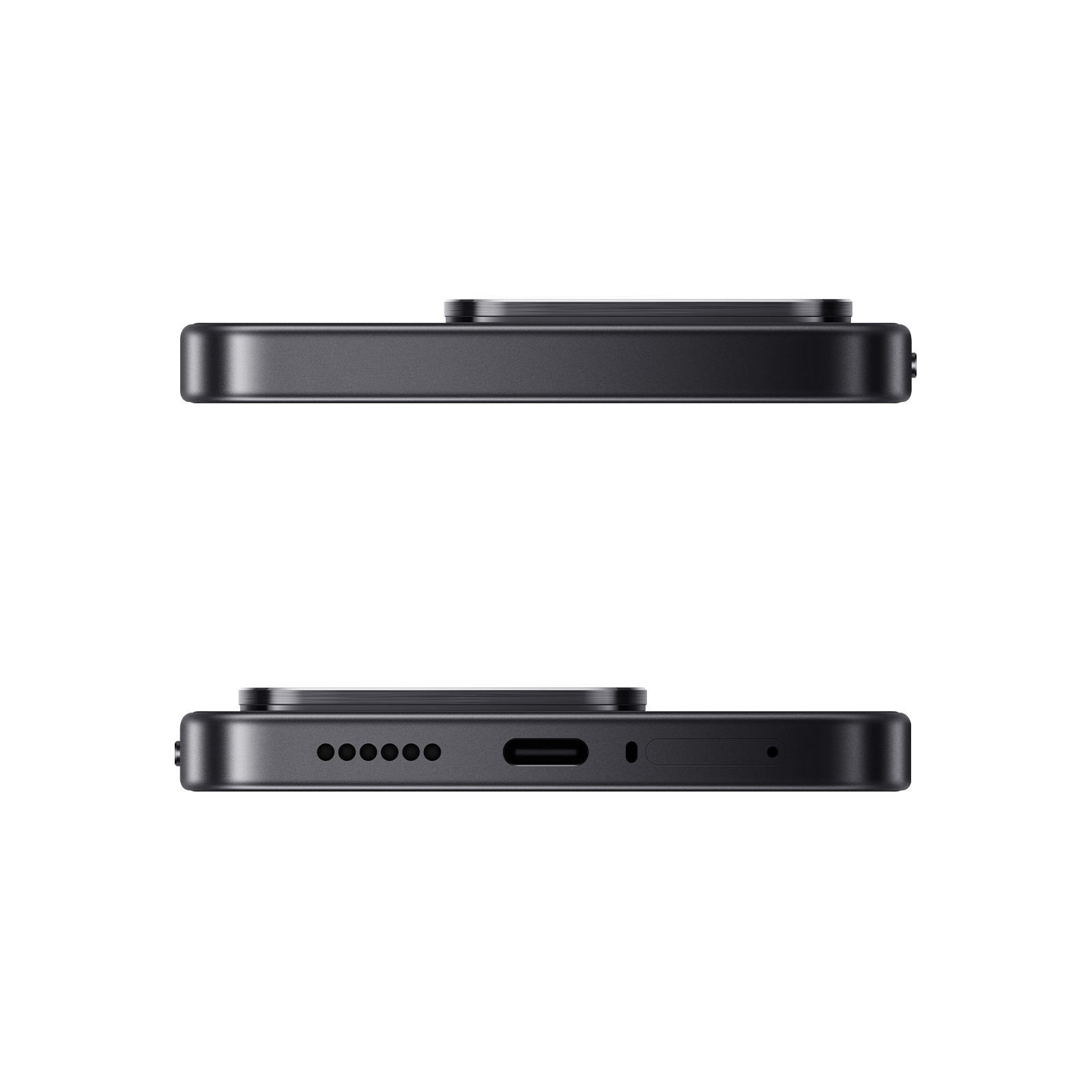 Xiaomi 17T Black — Top and bottom edges with ports