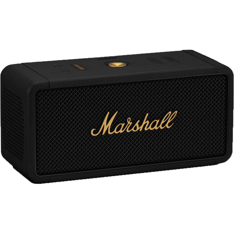 Marshall Middleton Black and Brass целиком, белый фон