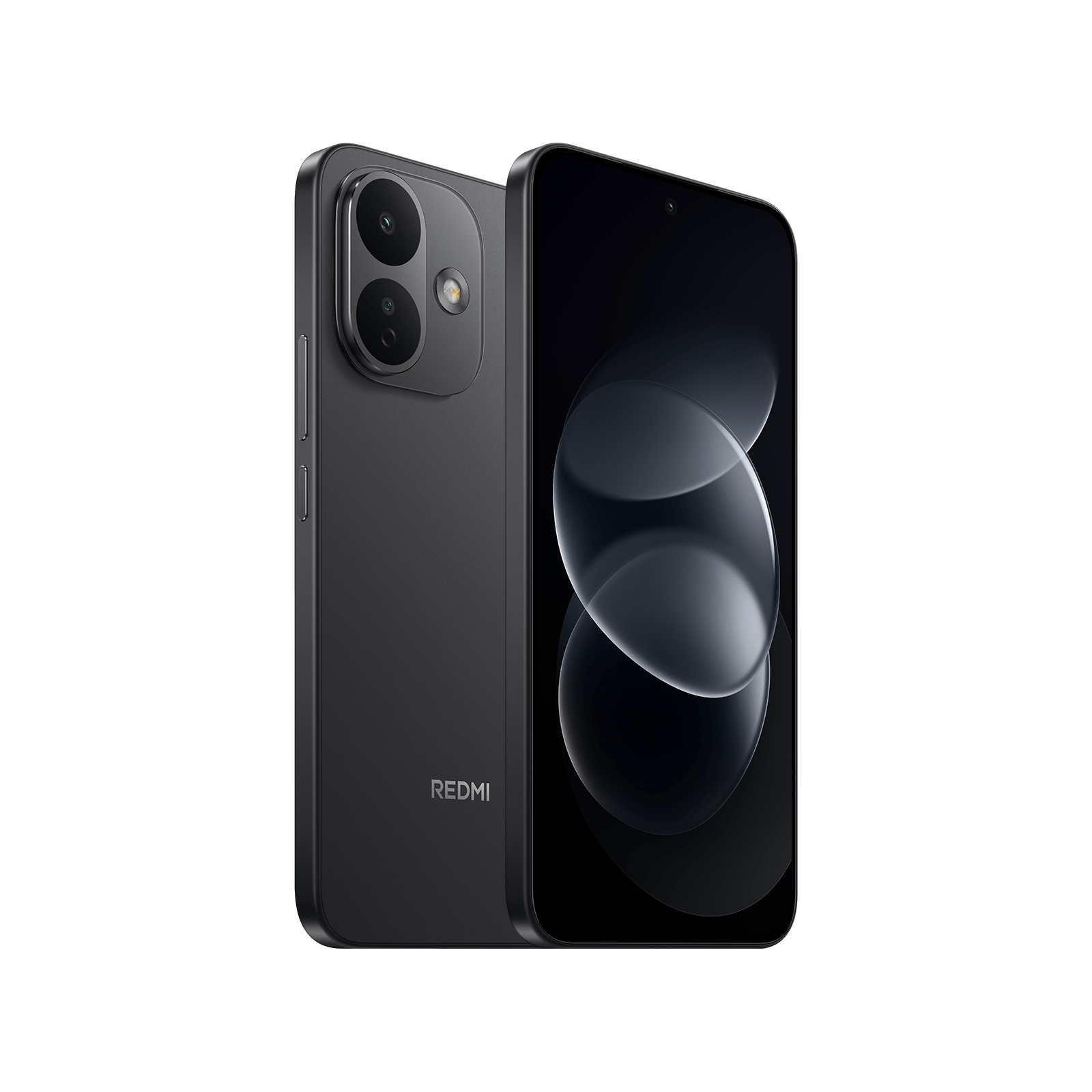 REDMI Note 17 Pro 5G Black — Angled front and rear view