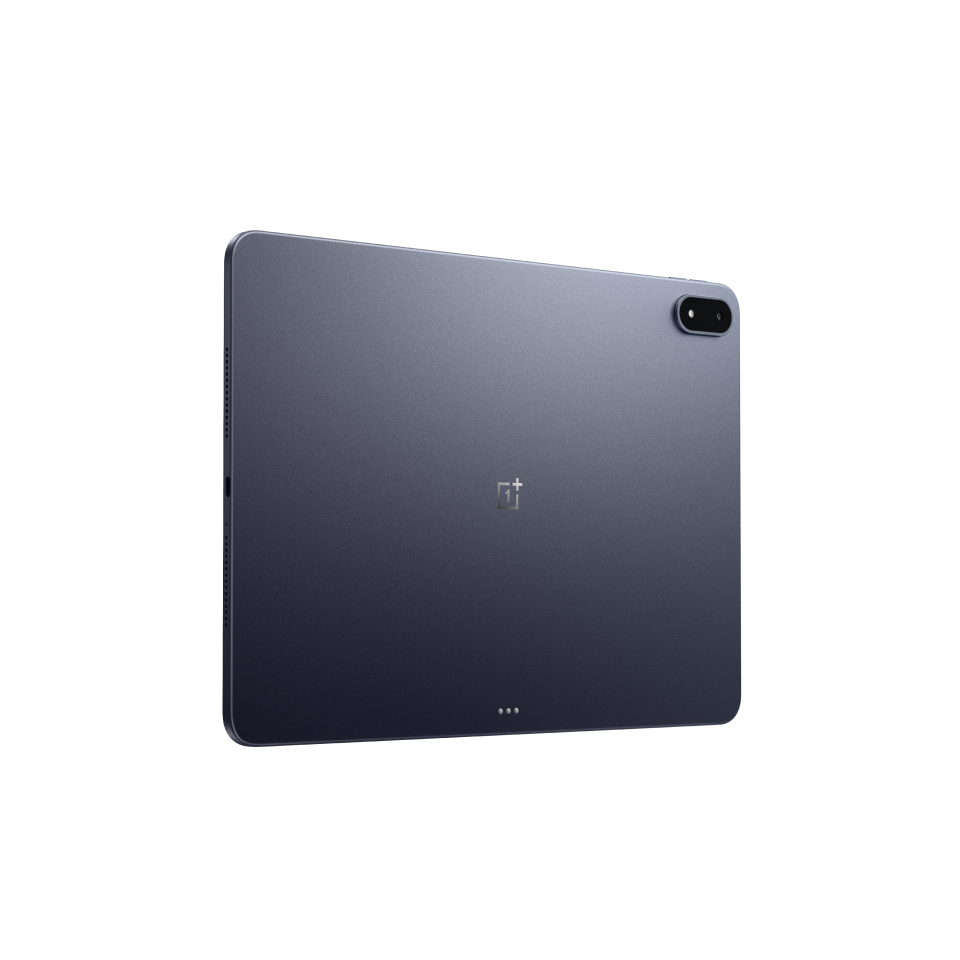 OnePlus Pad 3 12GB/256GB Wi-Fi Tablet (Storm Blue) — Rear three-quarter view