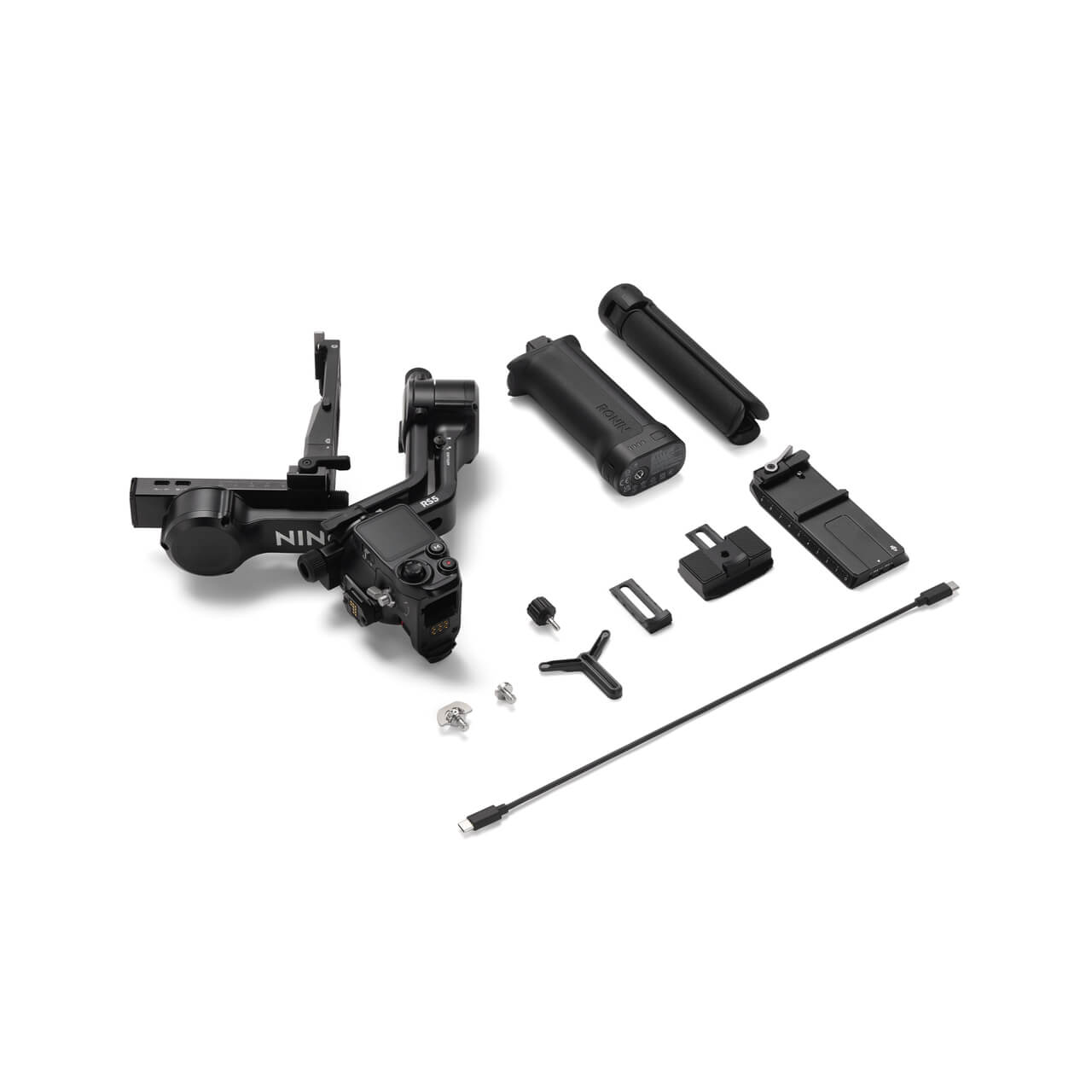 DJI RS 5 standard kit — Complete standard kit with BG33 grip and accessories