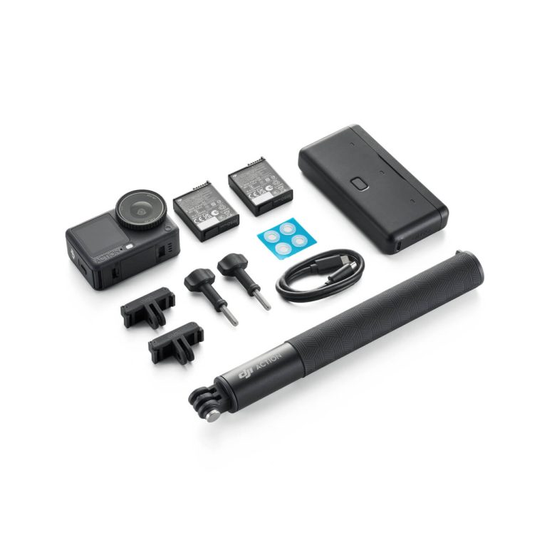 DJI Osmo Action 6 — Adventure Combo with batteries and accessories