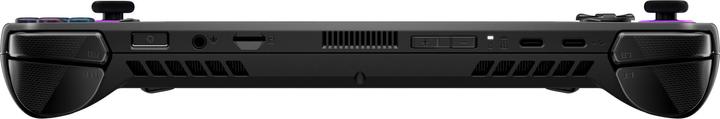 ASUS ROG Ally X 2024 Black top edge with ports and triggers