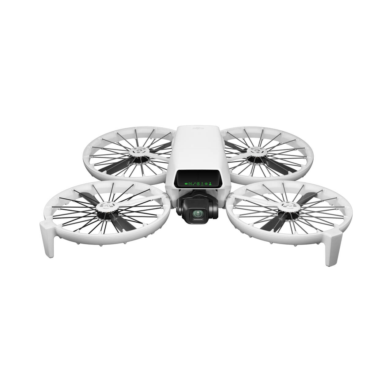 DJI Flip (DJI RC-N3) — Front view with guards unfolded