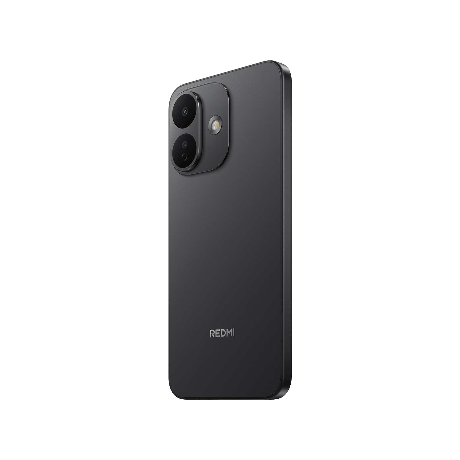 REDMI Note 17 Pro 5G Black — Rear three-quarter view from right