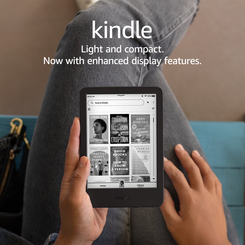 Amazon Kindle 16GB 11th Gen 2024 Black Ad-Supported – product view 4