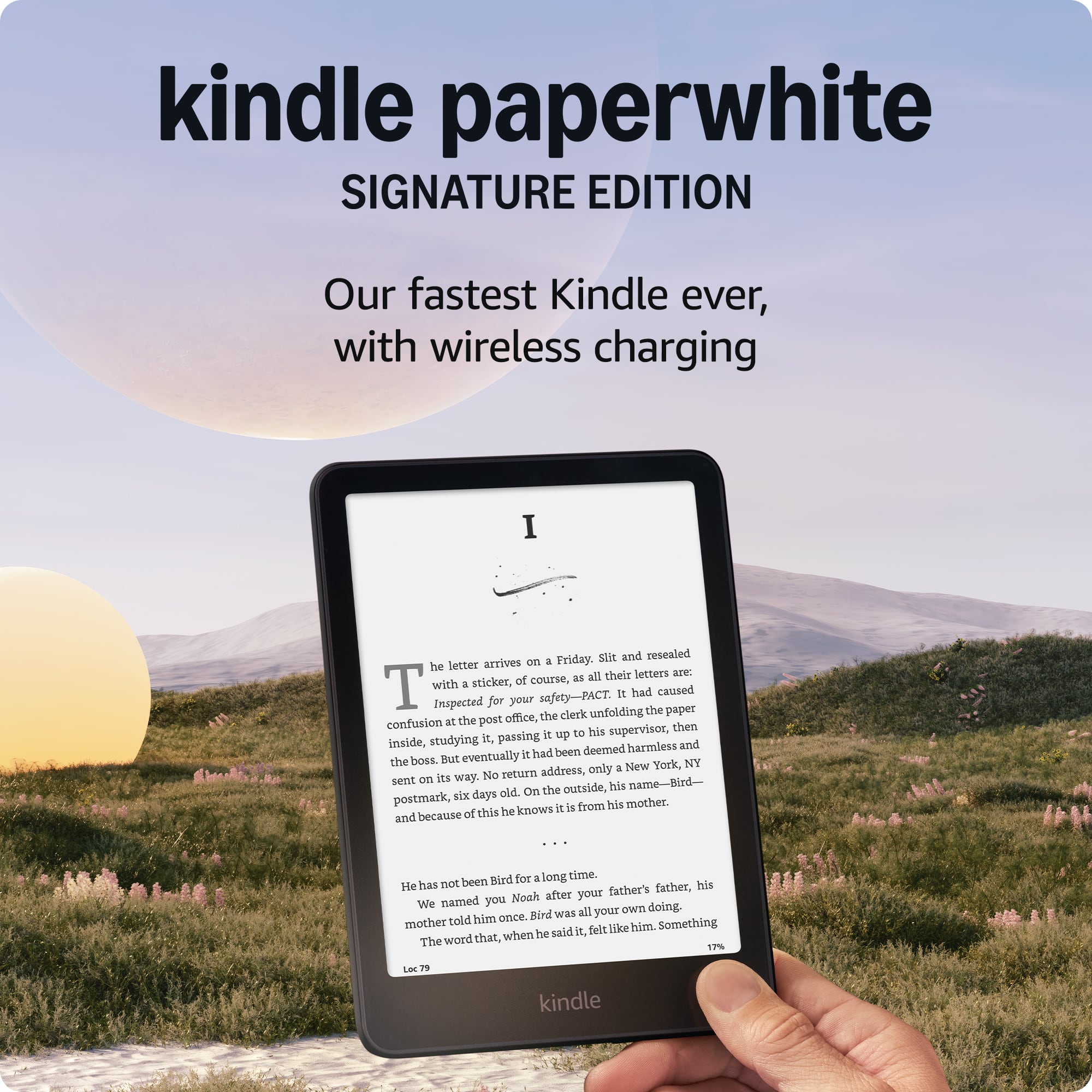 Amazon Kindle Paperwhite Signature Edition 32GB 2024 Metallic Black – product view 4