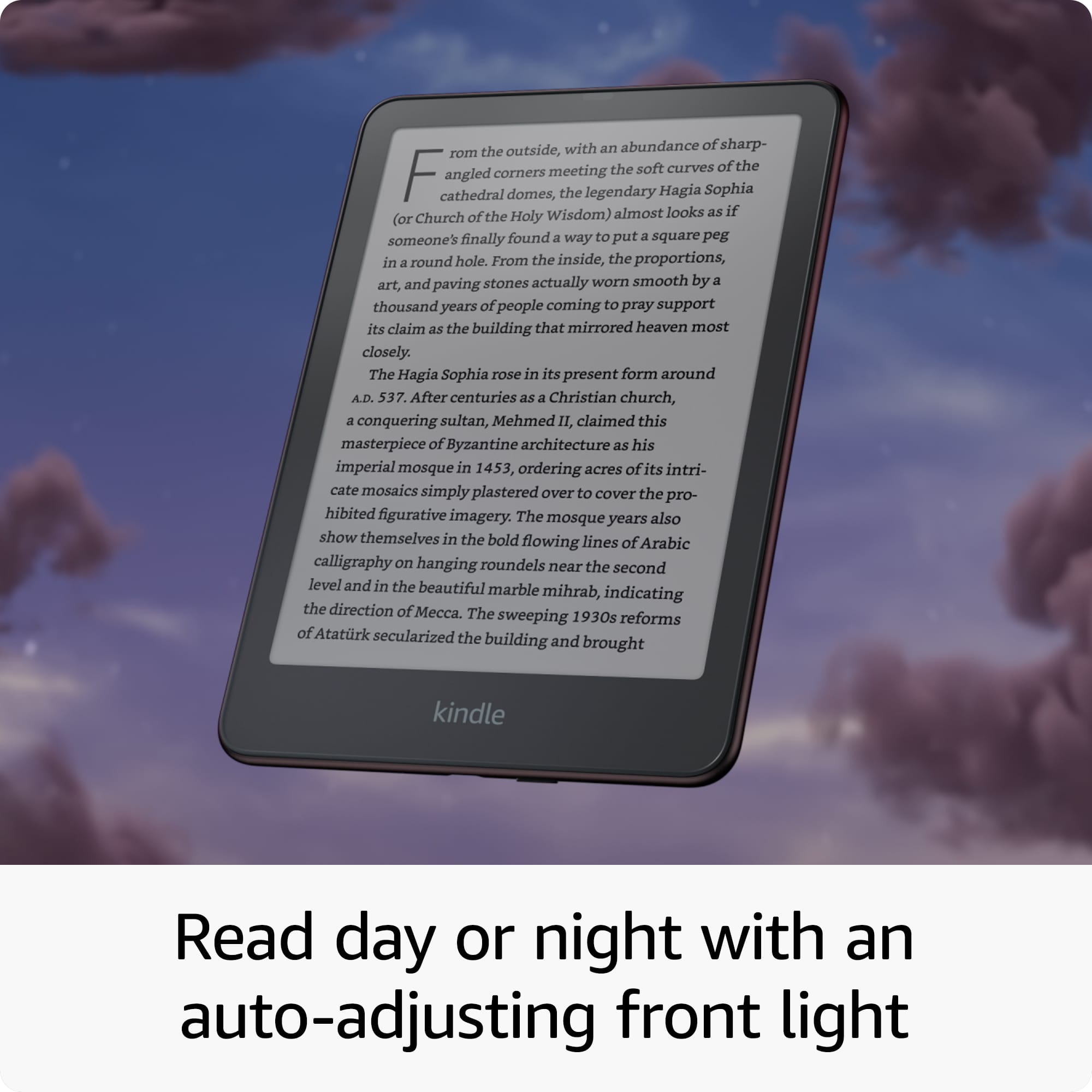 Amazon Kindle Paperwhite Signature Edition 32GB 2024 Metallic Black – product view 6