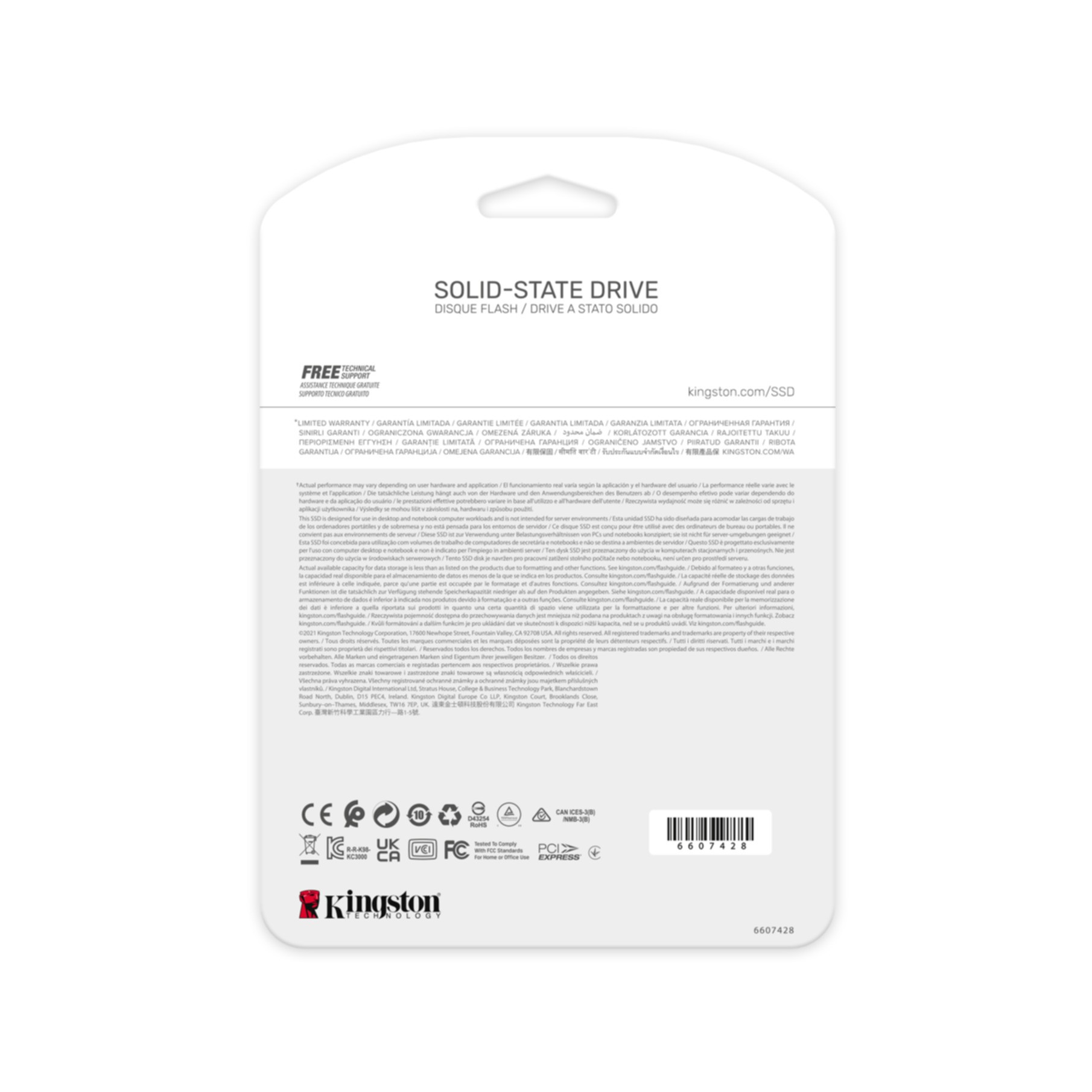 Kingston KC3000 2TB SKC3000D/2048G Black – product view 5
