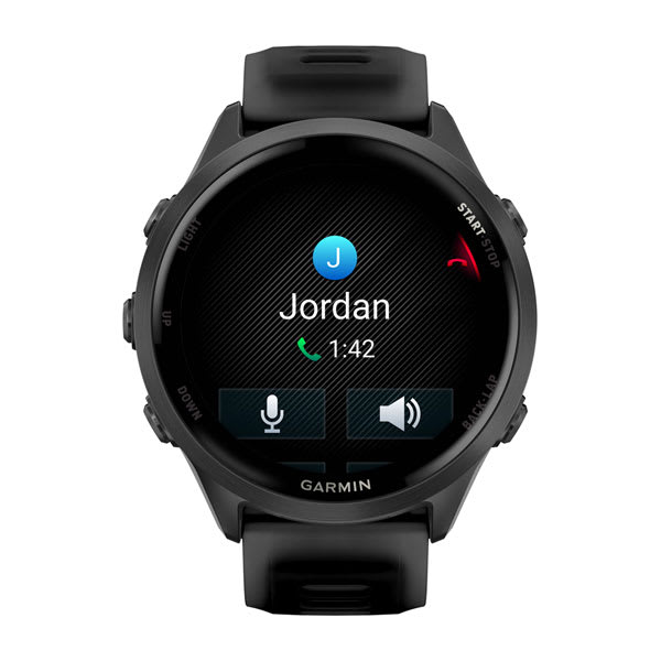 Garmin Forerunner 570 47mm (Black) — Watch-face example