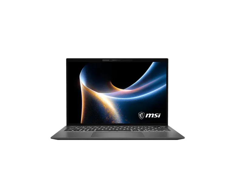 MSI Prestige 13 AI+ A3MG-020 Platinum Grey, straight front view