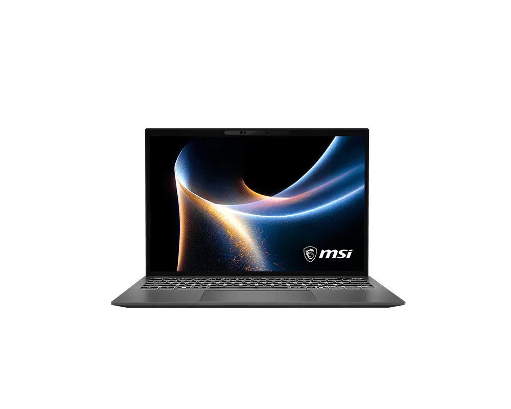 MSI Prestige 13 AI+ A3MG-020 Platinum Grey, straight front view