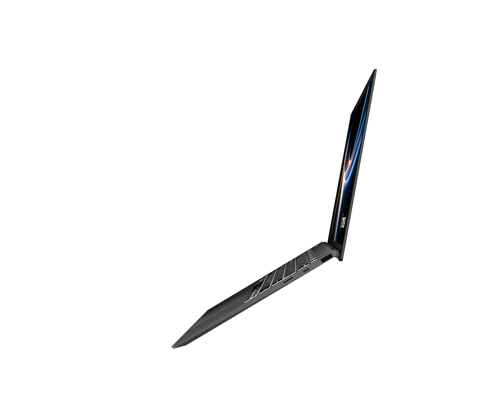 MSI Prestige 13 AI+ A3MG-020 Platinum Grey, side profile and ports