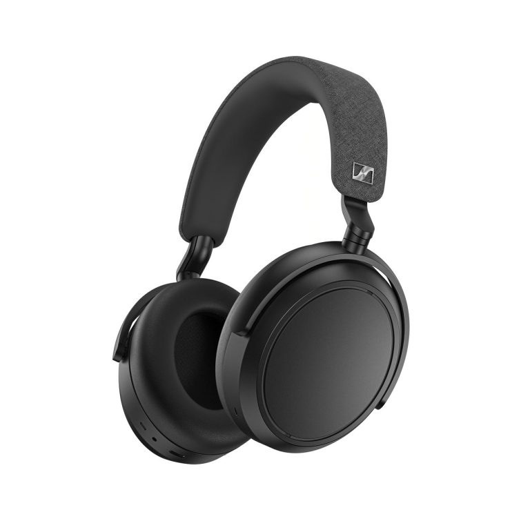 Sennheiser MOMENTUM 4 Wireless целиком, белый фон