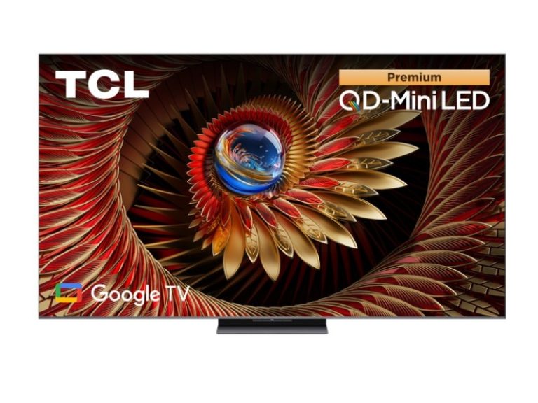 TCL 65C8K — телевизор со стойкой целиком