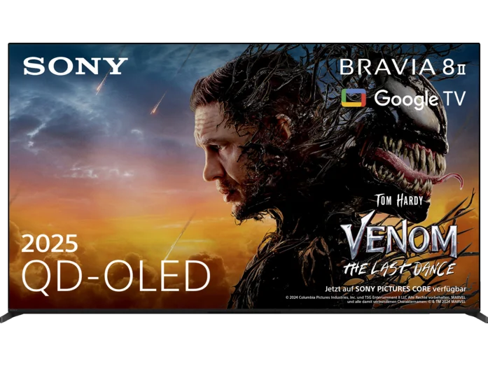 Sony BRAVIA 8 II K-55XR8M2 55-inch QD-OLED TV — Front promotional product view