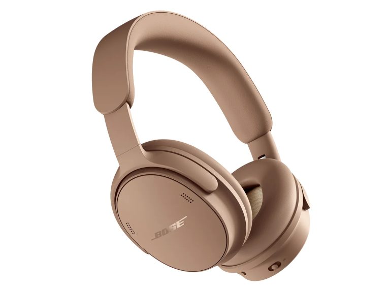Bose QuietComfort Headphones (2nd Gen) in Hazelnut Taupe — three-quarter product view