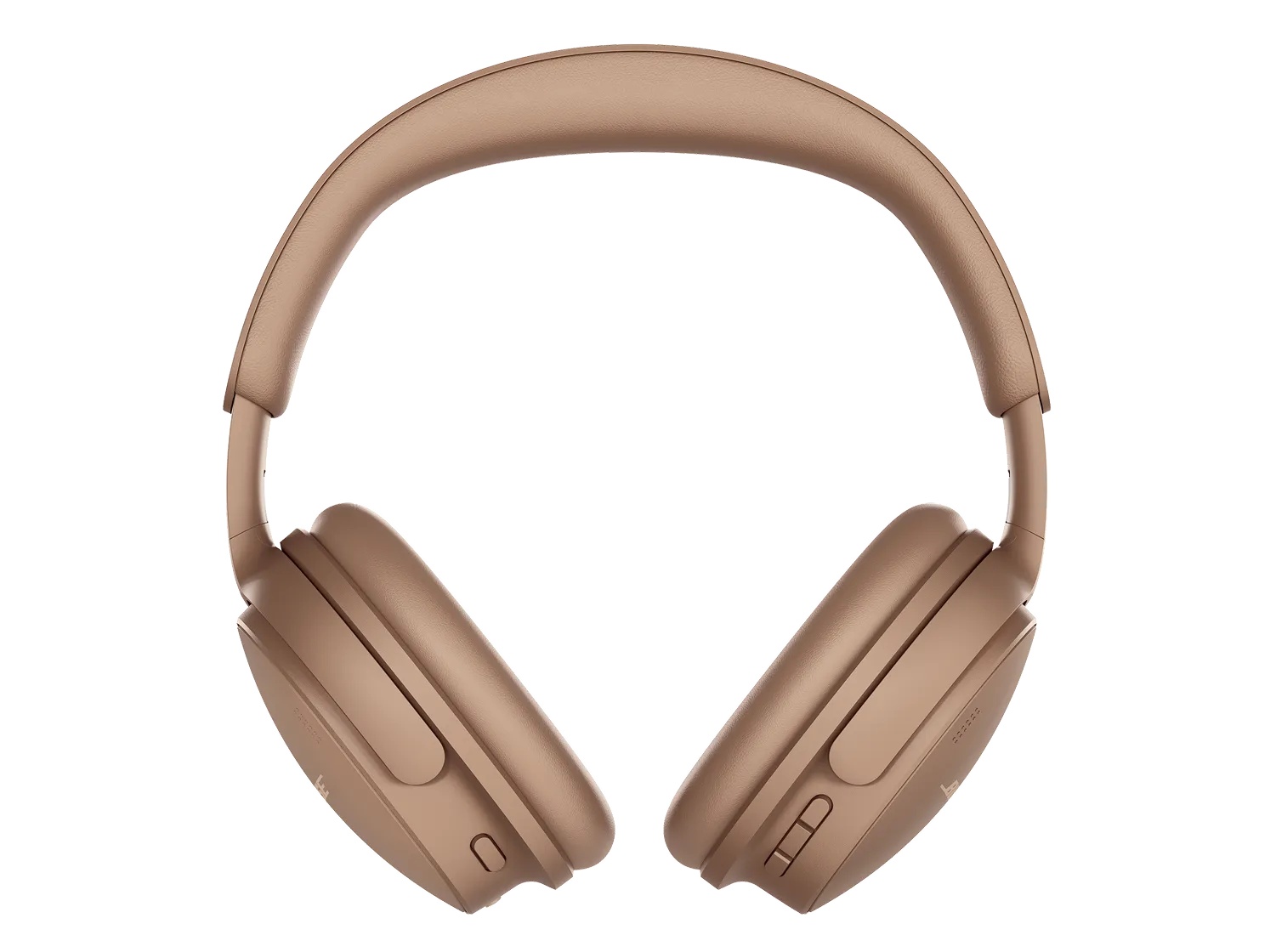 Bose QuietComfort Headphones (2nd Gen) in Hazelnut Taupe — straight front view