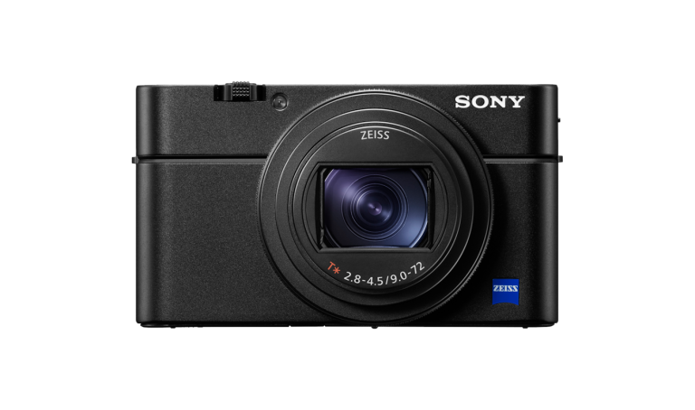 Sony RX100 VII original DSC-RX100M7 Black front view