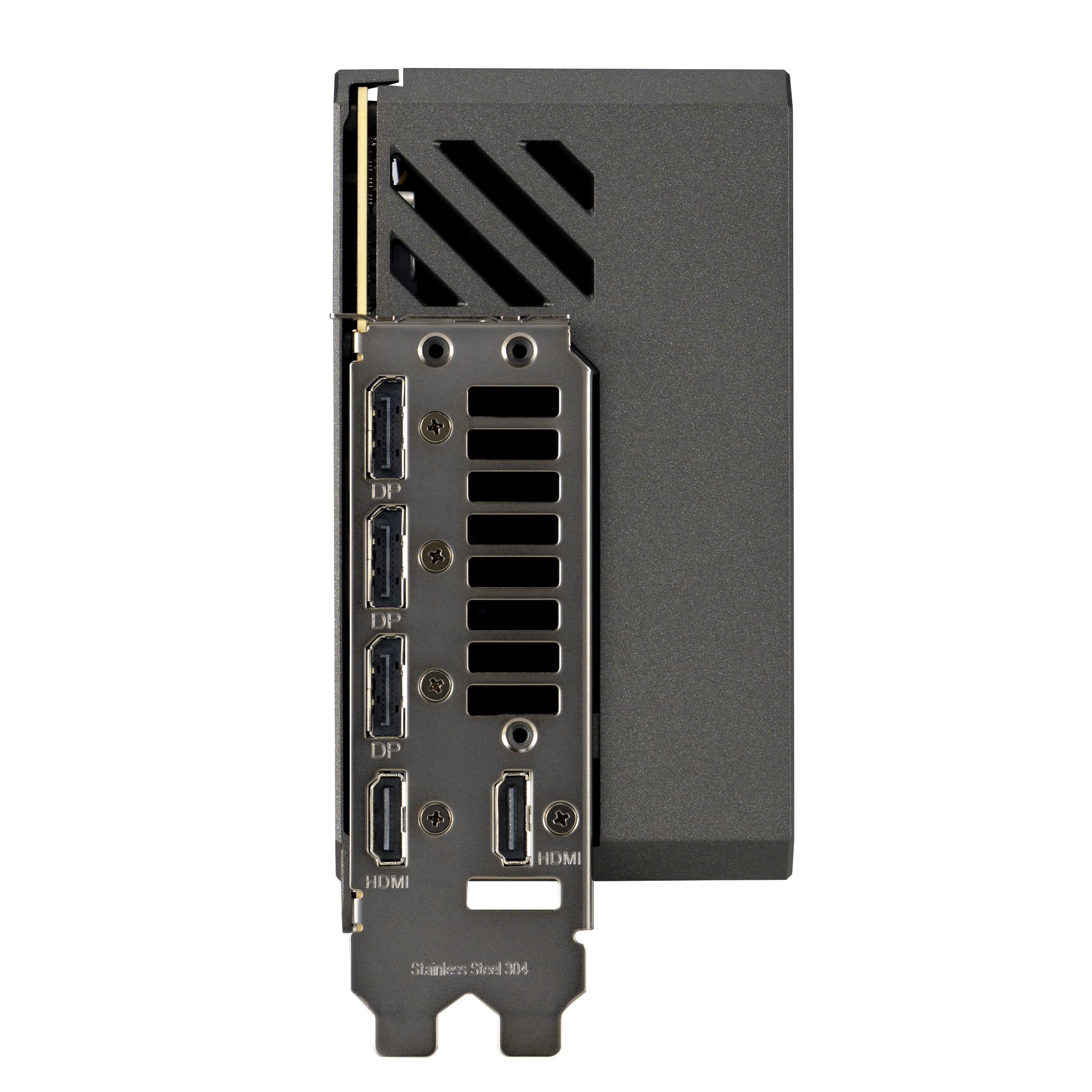 ASUS ROG Astral GeForce RTX 5090 32GB GDDR7 OC Edition — display connector panel