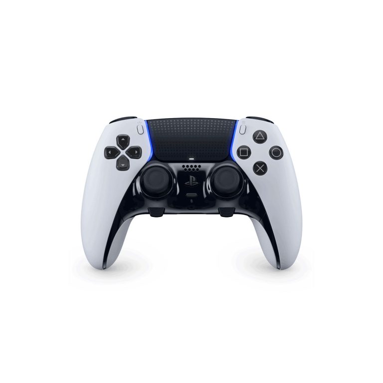 Sony DualSense Edge Wireless Controller (White) — Front view