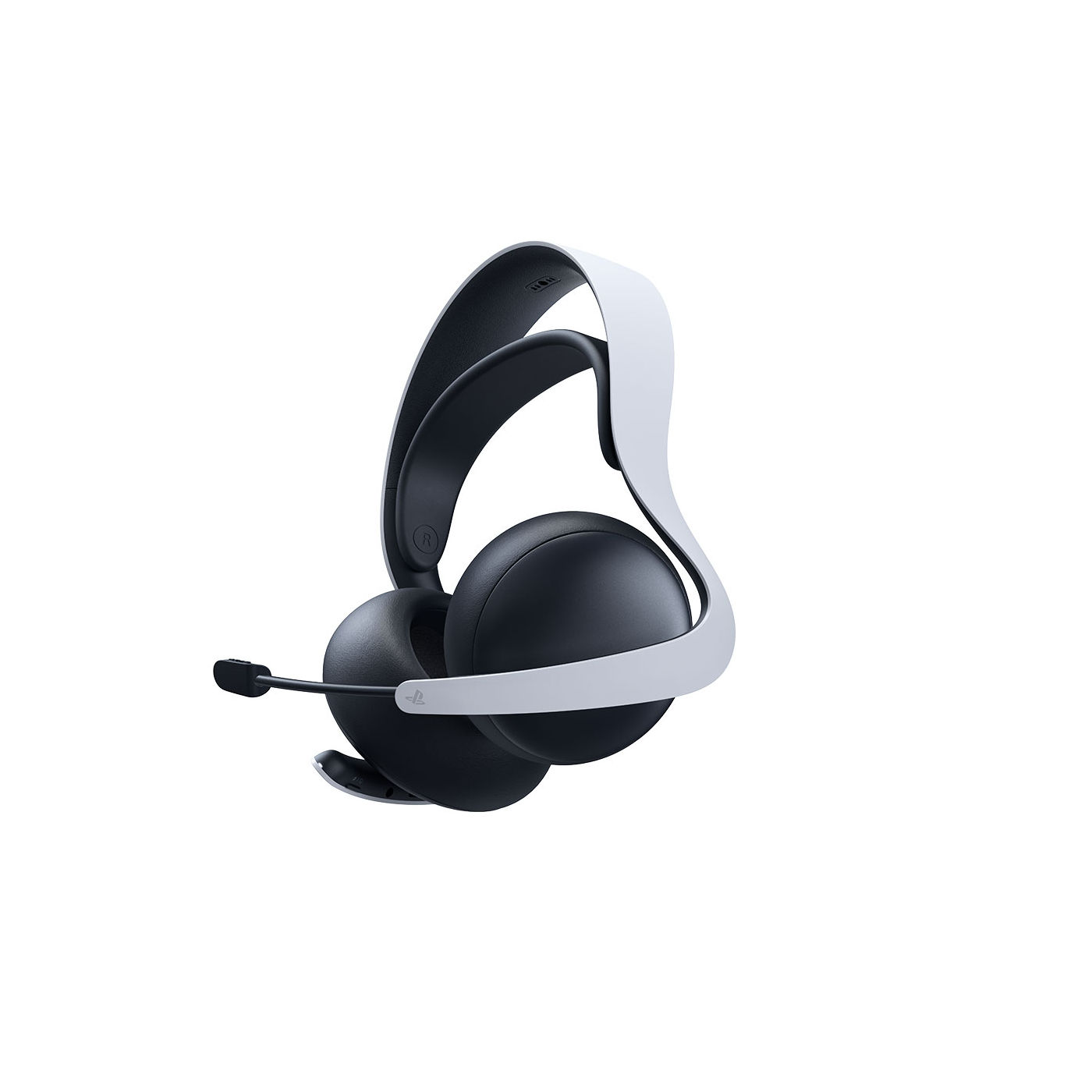 Sony PULSE Elite Wireless Headset (White) — Microphone extended