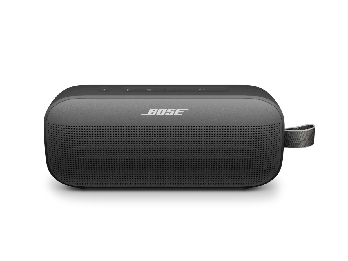 Bose SoundLink Flex Portable Speaker (2nd Gen, Black) — Front view