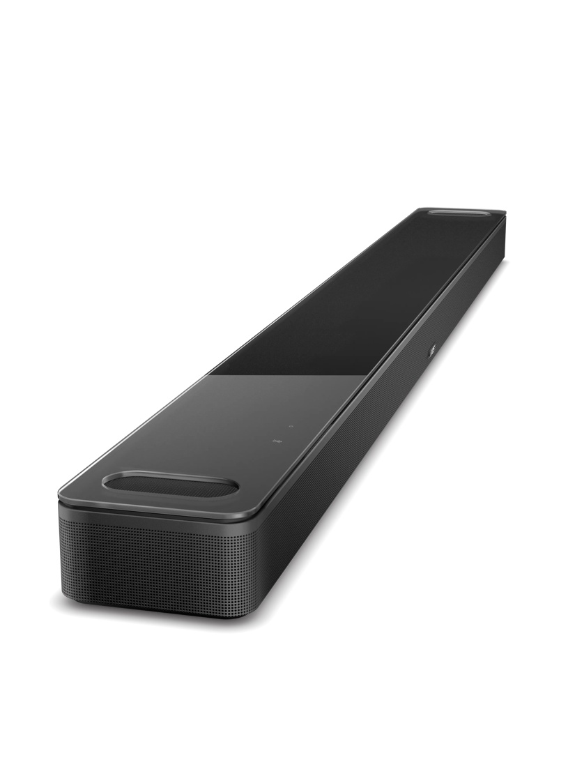 Bose Smart Ultra Soundbar (Black) — Angled product view